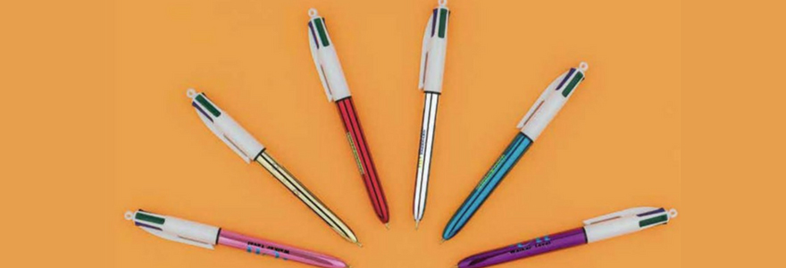 stylos BIC 4 couleurs